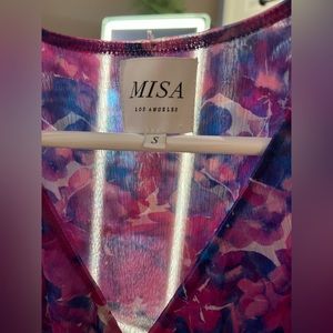 MISA Los Angeles watercolors dress!